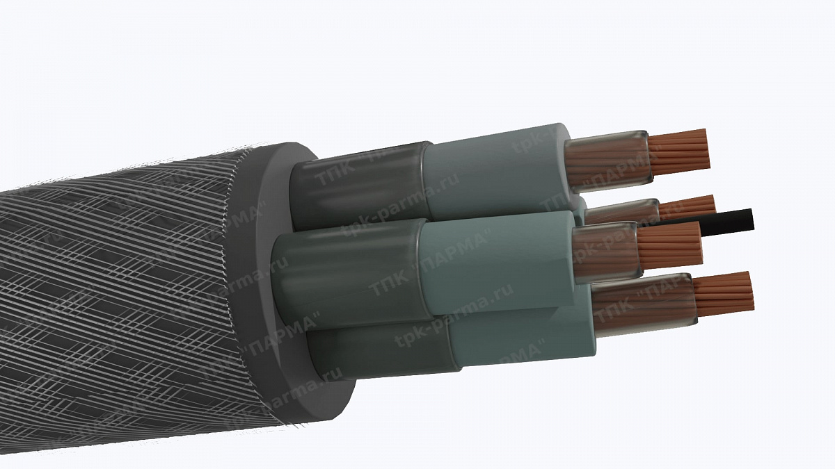 Фотография провода Кабель КРШС-П 3х50+1х25+1х6,0
