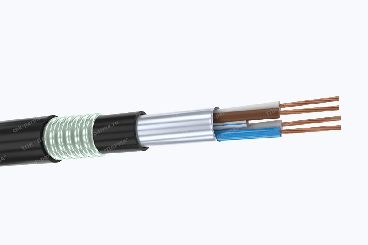 Кабель КИПЭВБВт 10х2х0,6
