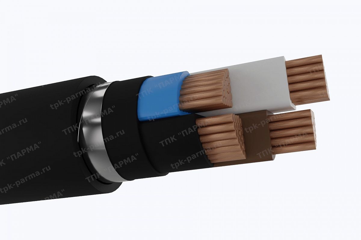 Фотография провода Кабель ВБбШвнг-ХЛ 4х35