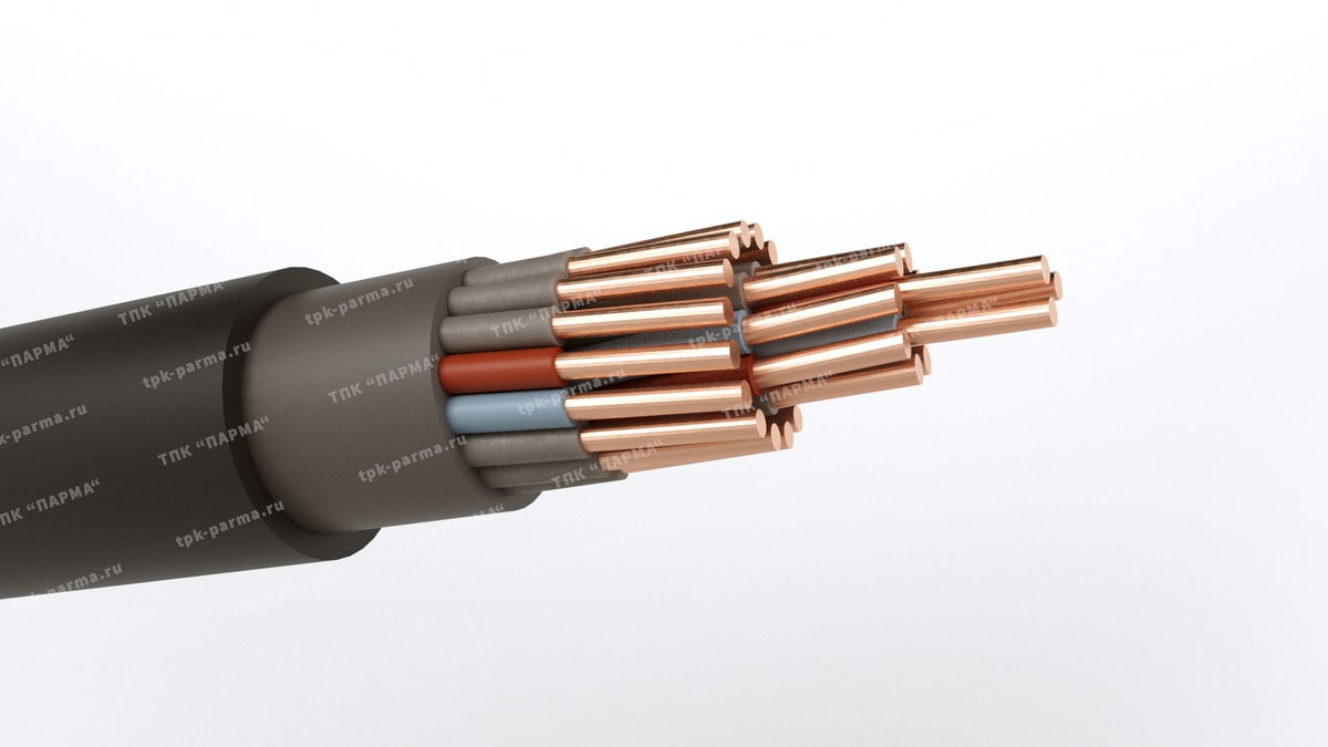 Фотография провода Кабель КППГнг(A)-HF 19х2,5