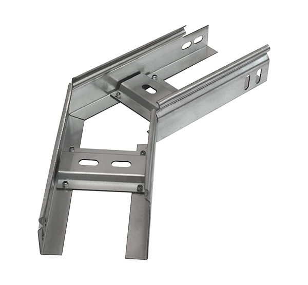 Угол горизонтальный лестничный 45' YGL45*100*50*1,2 INOX