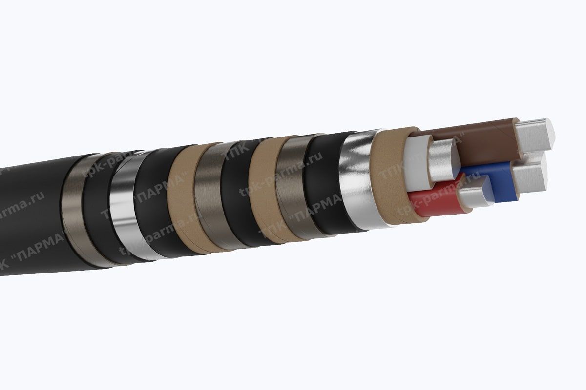 Фотография провода Кабель АСБлШв 4х120 - 1кВ