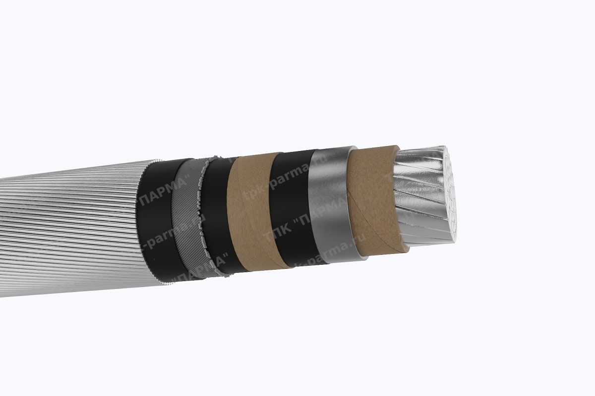 Фотография провода Кабель АСПГ 1х625 - 1кВ