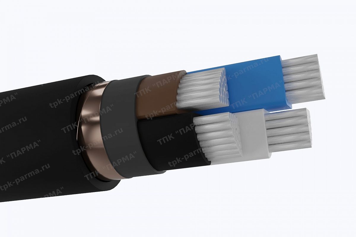 Фотография провода Кабель АВВГЭ 5х25