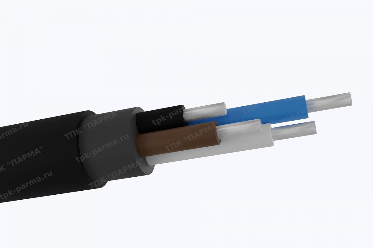 Фотография провода Кабель АВВГнг(A) 4х6