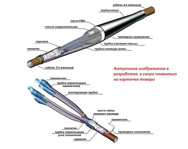 Муфты кабельные РКВНТп(нгLS)-1